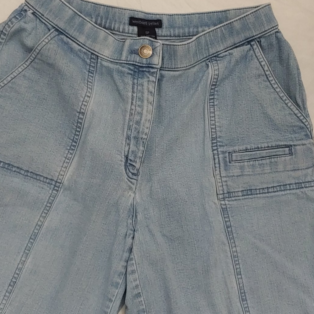 Westbound Petites Women's Size 6P Denim Shorts